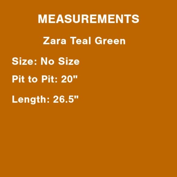 ZARA Cotton V-Neck T-Shirt Teal Short Sleeve Curved Hem Unisex Adult Size M - Picture 2 of 8